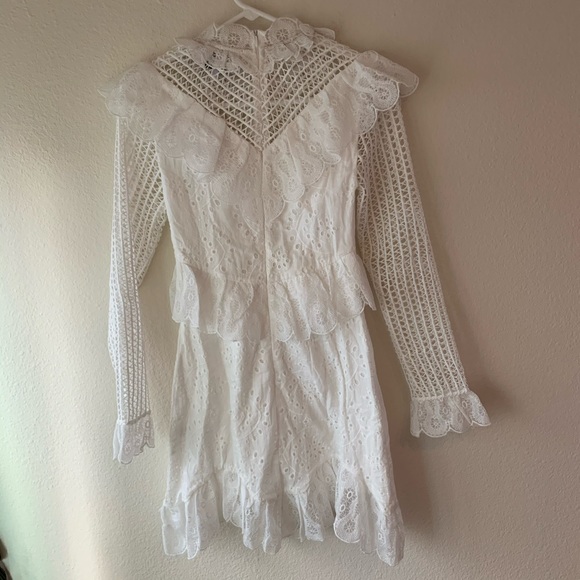 MONOLO DRESS in WHITE - Picture 5 of 6